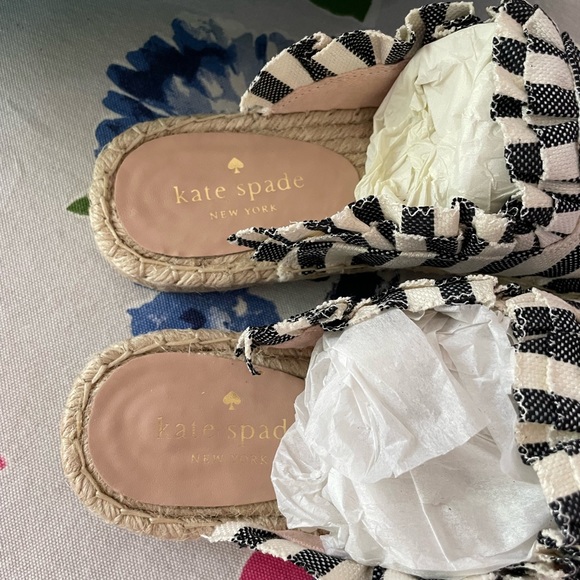 Clothes Mentor Novi - Kate Spade Laila Mule size 10 only $18  Kate Spade Laila stripe slip on espadrilles